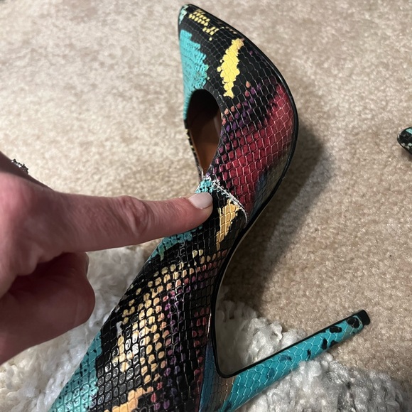 Steve Madden Proto snakeskin pumps - Picture 12 of 15